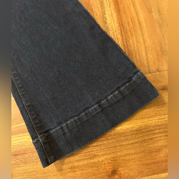 Kancan Dark Blue Flared Women Jeans 26 - Picture 2 of 4